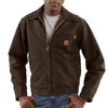 Carhartt Men's Dark Brown Sandstone Detroit Jacket