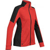 Stormtech Women's Bright Red/Black Chakra Fleece Jacket
