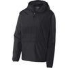 au-jst65-sport-tek-black-zipped-pocket-anorak