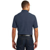 Port Authority Men's River Blue Navy Core Classic Pique Pocket Polo