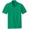 au-k100-port-authority-green-polo