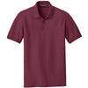 au-k100-port-authority-burgundy-polo