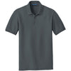 au-k100-port-authority-charcoal-polo