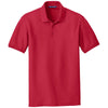 au-k100-port-authority-red-polo