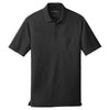 au-k110p-port-authority-black-polo