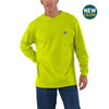 Carhartt Men's Sour Apple Workwear Pocket Long Sleeve T-Shirt