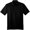 au-k528-port-authority-black-jacquard-polo