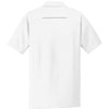 Port Authority Men's White Pinpoint Mesh Polo