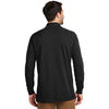 Port Authority Men's Black Ezcotton Long Sleeve Polo