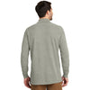 Port Authority Men's Oxford Heather Ezcotton Long Sleeve Polo