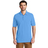 Port Authority Men's Azure Blue Ezcotton Polo