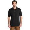 Port Authority Men's Black Ezcotton Polo