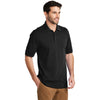 Port Authority Men's Black Ezcotton Polo