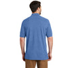 Port Authority Men's Blue Heather Ezcotton Polo