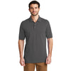 Port Authority Men's Sterling Grey Ezcotton Polo