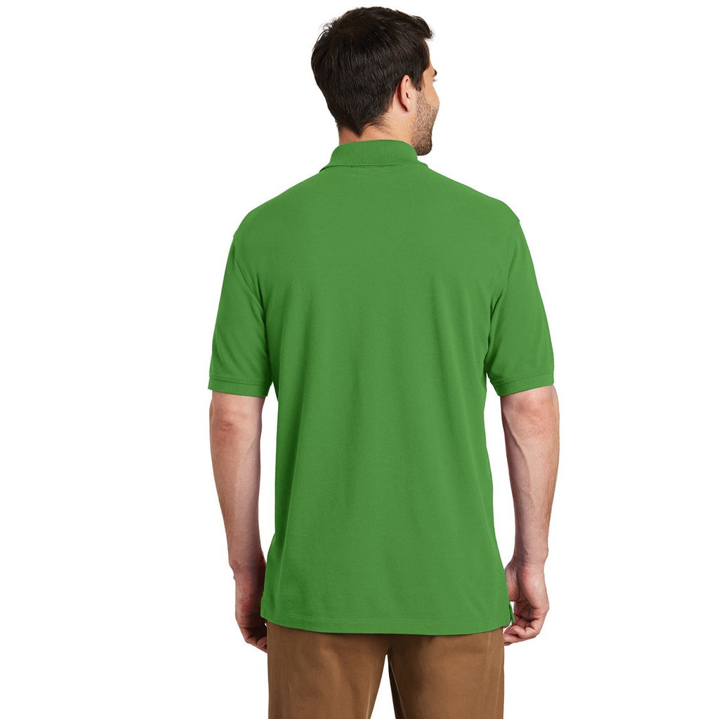 Port Authority Men's Vine Green Ezcotton Polo