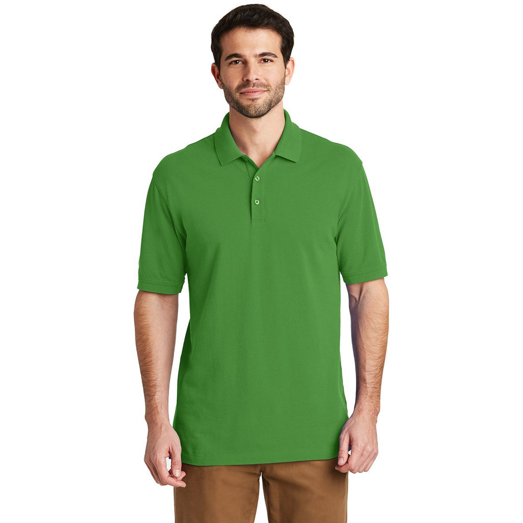 Port Authority Men's Vine Green Ezcotton Polo