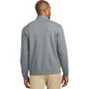 Port Authority Men's Medium Heather Grey/Charcoal Heather Interlock 1/4-Zip