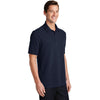 Port & Company Men's Deep Navy Ring Spun Pique Polo
