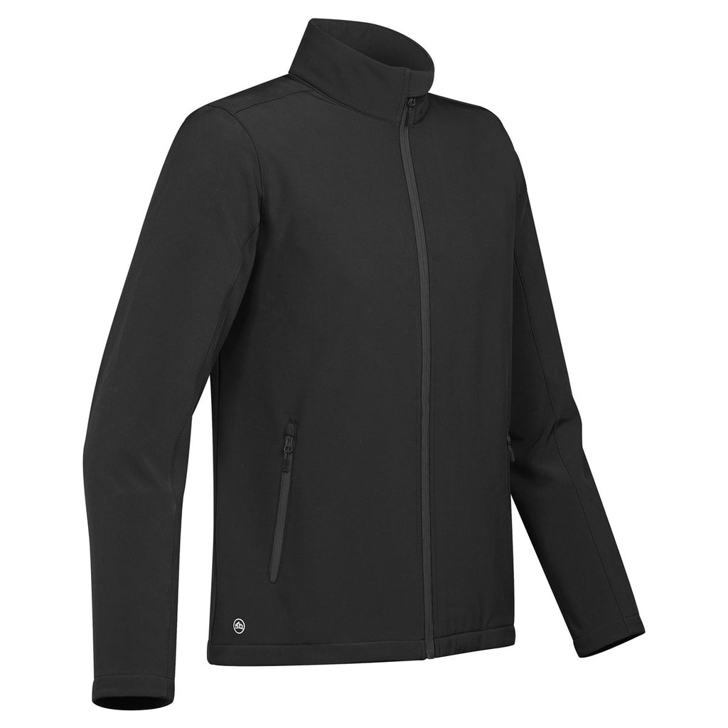 Stormtech Men's Black/Carbon Orbiter Softshell