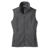 au-l219-port-authority-women-grey-fleece-vest