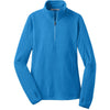 au-l224-port-authority-women-blue-microfleece-zip