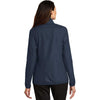 Port Authority Women's Dress Blue Navy Zephyr Full-Zip Jacket