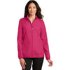 Port Authority Women's Pink Azalea Zephyr Full-Zip Jacket