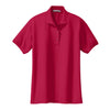 au-l500-port-authority-womens-red-knit-polo