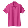 au-l500-port-authority-womens-pink-knit-polo