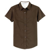 au-l508-port-authority-women-brown-ss-shirt