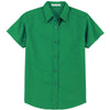 au-l508-port-authority-women-light-green-ss-shirt