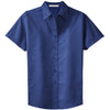 au-l508-port-authority-women-blue-ss-shirt