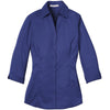 au-l6290-port-authority-women-blue-blouse