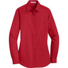 au-l663-port-authority-women-red-shirt