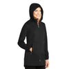 Port Authority Women's Deep Black Active Hooded Soft Shell Jacket