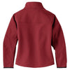 Port Authority Women's Caldera Red/Chrome Glacier Softshell Jacket