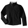 au-l790-port-authority-women-black-glacier-softshell