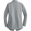 Port Authority Women's Medium Heather Grey/Charcoal Heather Interlock Cardigan