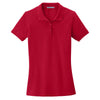 au-lk8000-port-authority-women-red-polo