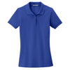 au-lk8000-port-authority-women-royal-blue-polo