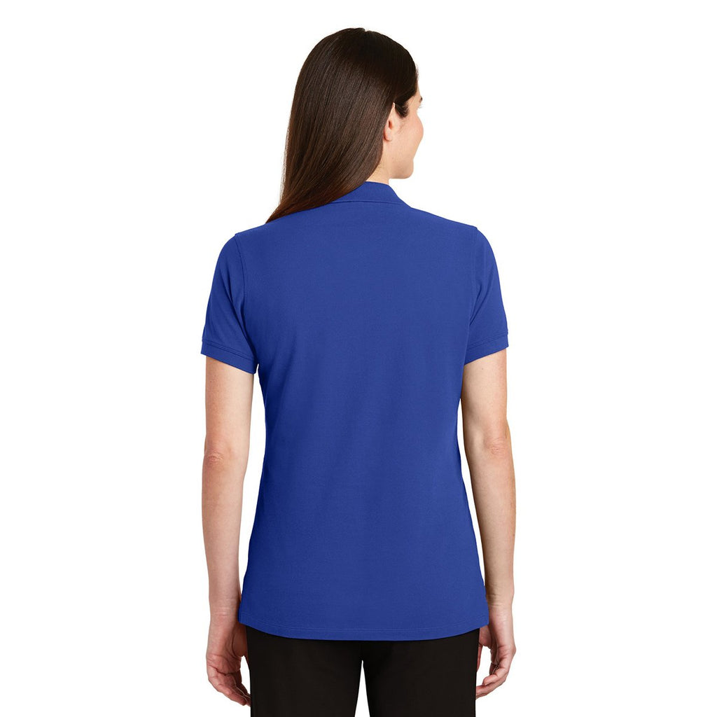 Port Authority Women's True Royal Ezcotton Polo