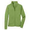 ogio-womens-pixel-light-green-quarter-zip