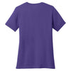 Port & Company Women's Purple Core Cotton Tee