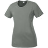 Sport-Tek Women's Grey Concrete PosiCharge Competitor Tee