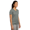 Sport-Tek Women's Grey Concrete PosiCharge Competitor Tee