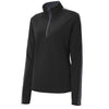 au-lst861-sport-tek-women-black-zip-pullover