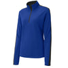au-lst861-sport-tek-women-blue-zip-pullover