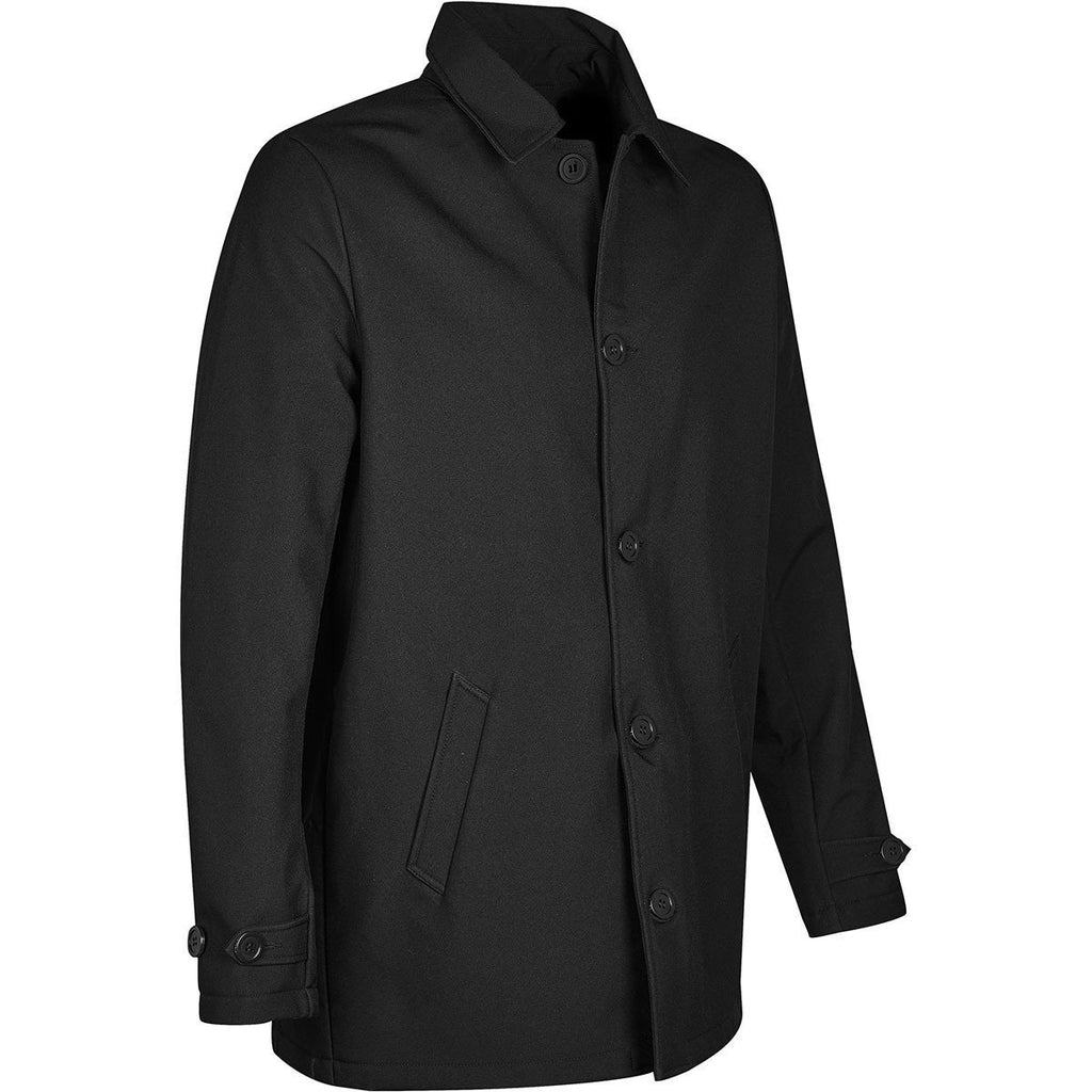 Stormtech Men's Black Lexington Bonded Overcoat