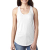 Next Level Women's White Ideal Racerback Tank